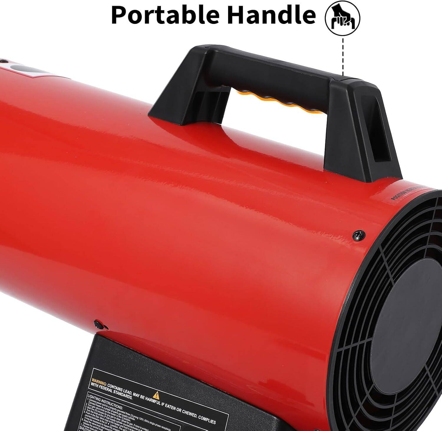 Portable Handle

WARNING: CONTAINS LEAD. MAY BE HARMFUL IF EATEN OR CHEWED. COMPLIES WITH FEDERAL LIGHTING STANDARDS.