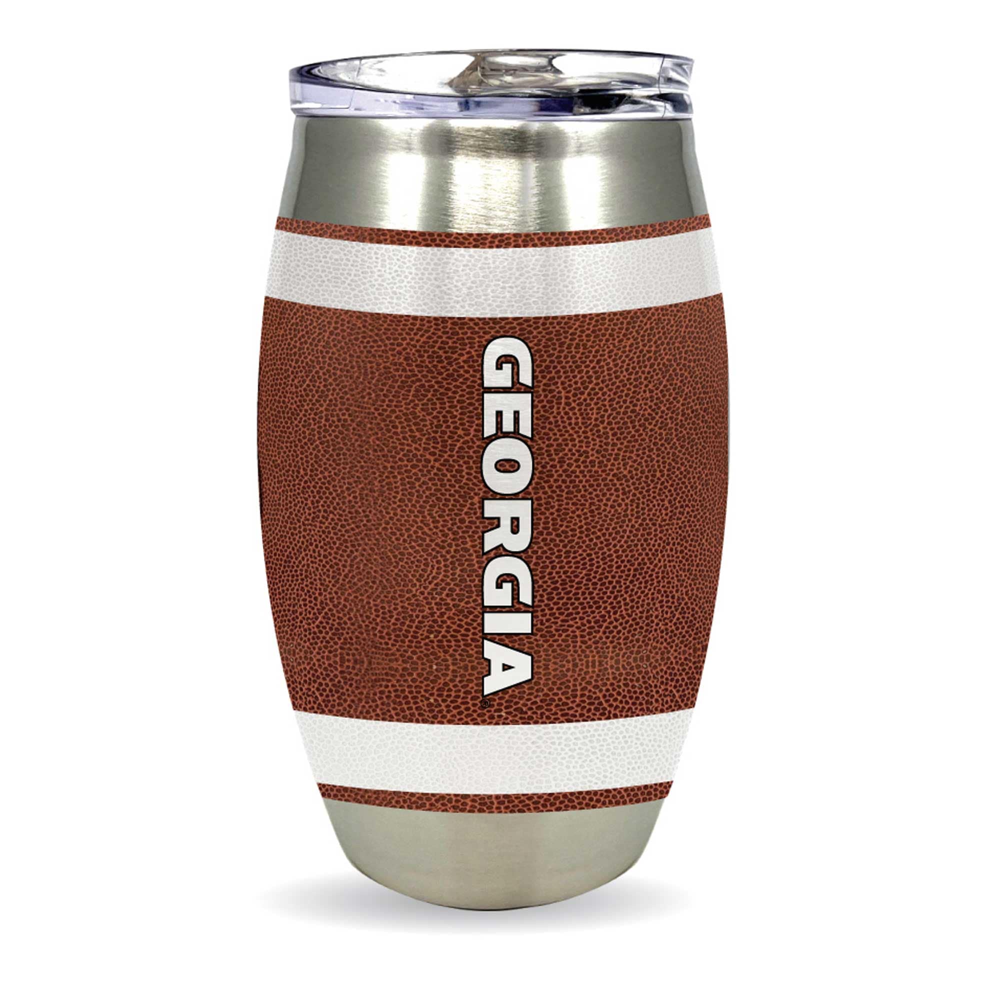 Alt View 3. Indigo Falls - Georgia Bulldogs 15oz. Football Tumbler - Multicolor.