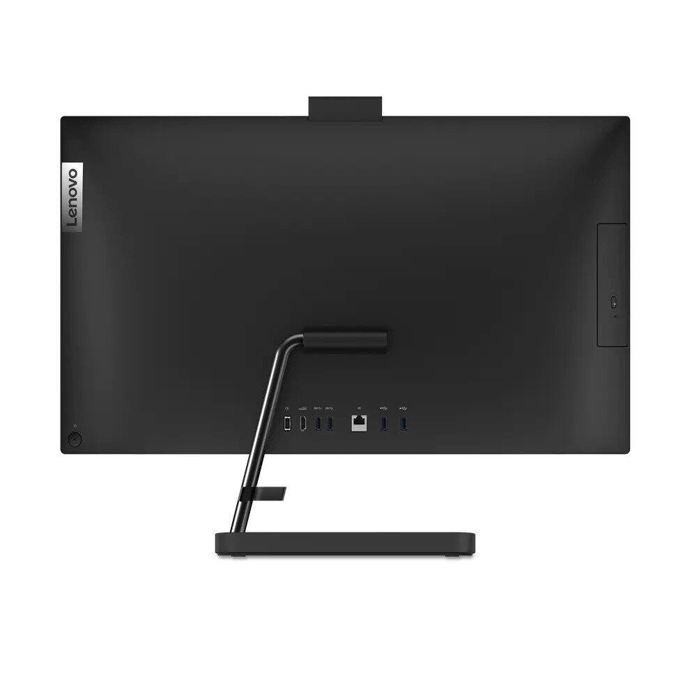 Alt View 4. Lenovo - Lenovo Ideacentre AIO 3 27Iap7 27" Touch AIO i5-12450H 8GB RAM 512GB SSD W11H - Black.