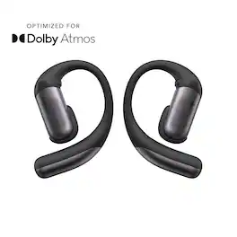 Shokz - OpenFit Pro Open-Ear True Wireless Active Noise Reduction Earbuds - Black