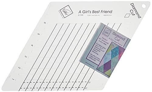 4 5 Tailor .709 A Girl's Best Friend Cut Diamond Tailor Perfect Cuts Diamond Cut Best friend $3 2

A Girl's Best Friend
Tailor
DJ-709
Cut 1/4" x 1/4"

Diamond Cut
Perfect Cuts
A Girl's Best Friend
Cut 1/4" x 1/4"
Use with rotary cutter and ruler