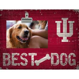Fan Creations - Indiana Hoosiers 10.5" x 8" Best Dog Clip Photo Frame - Multicolor