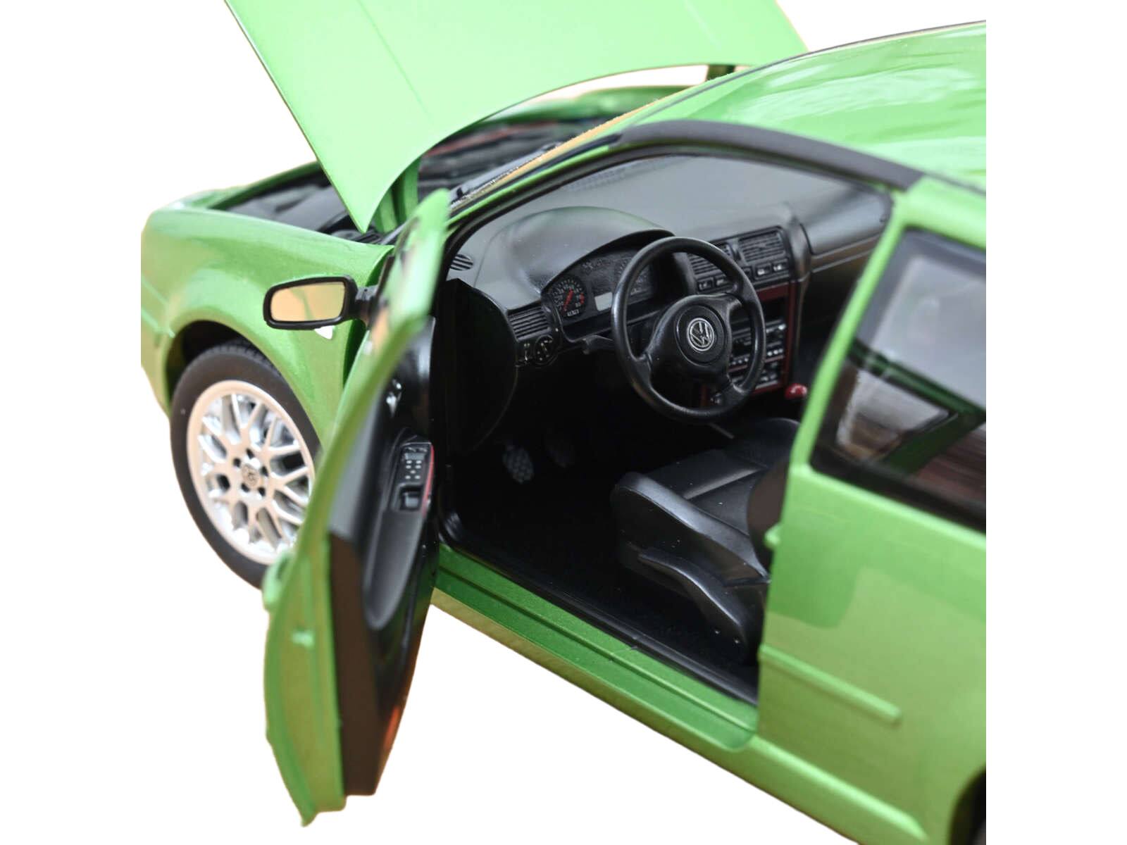 Alt View 3. Norev - 1998 Volkswagen Golf GTI Green Metallic 1/18 Diecast Model Car by Norev.