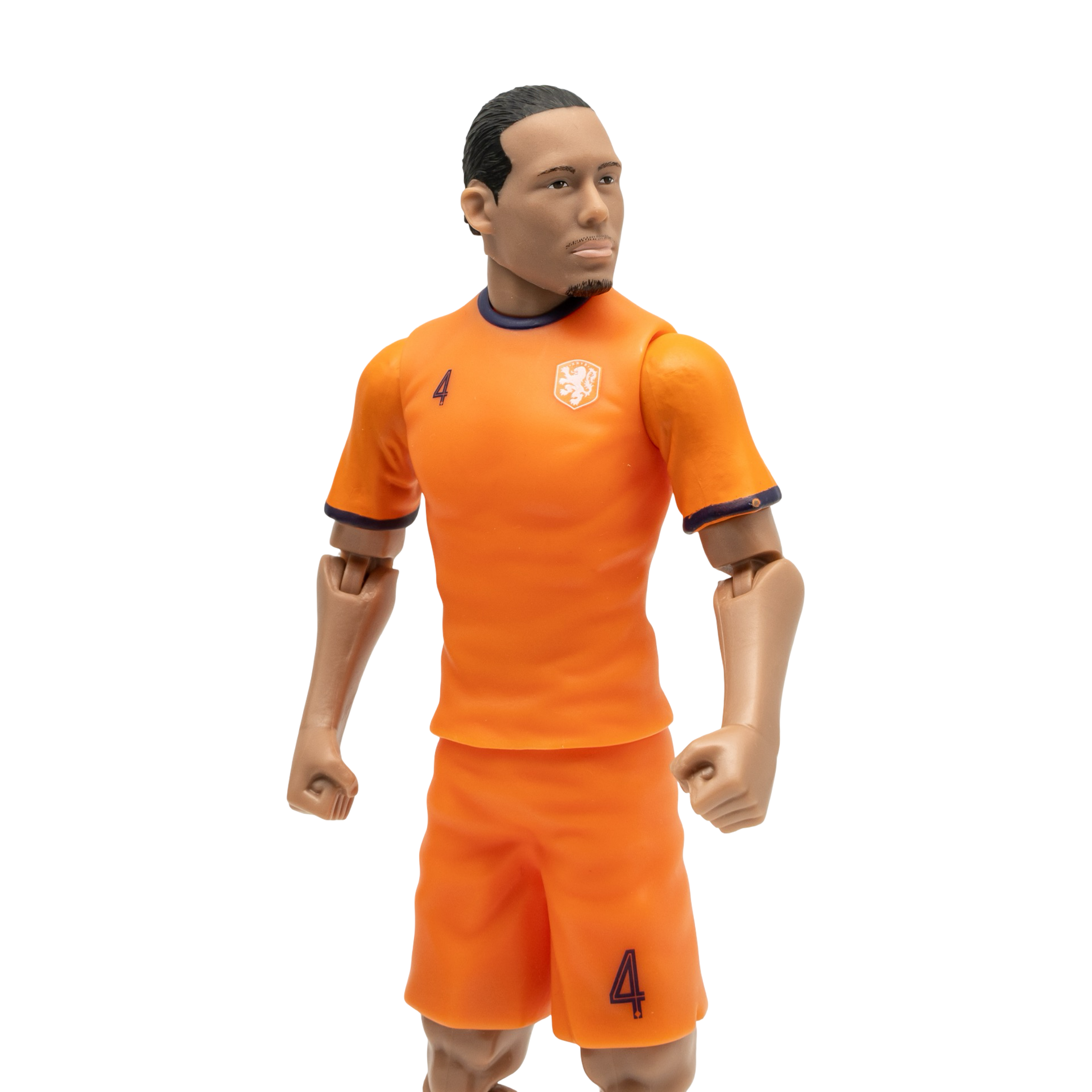Alt View 2. Banbo Toys - Banbo Toys SOCKERS Netherlands National Virgil van Dijk 8" Collectible Soccer Action Figure.