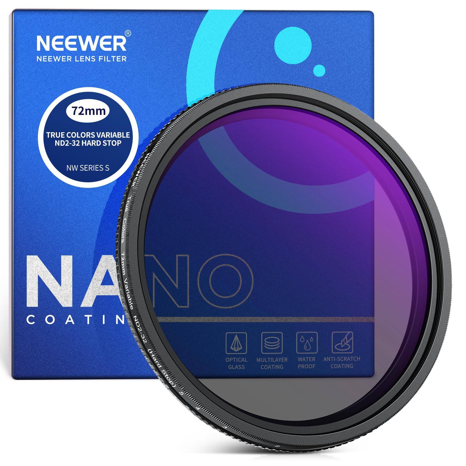 Neewer - 72mm True Colors VND ND2-32, Hard Stop price history on PriceWatchPro