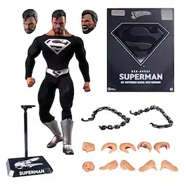 Beast Kingdom - DC Comics Dynamic 8ction Heroes | DAH-45SP Superman ( Suit Ver.) - Black