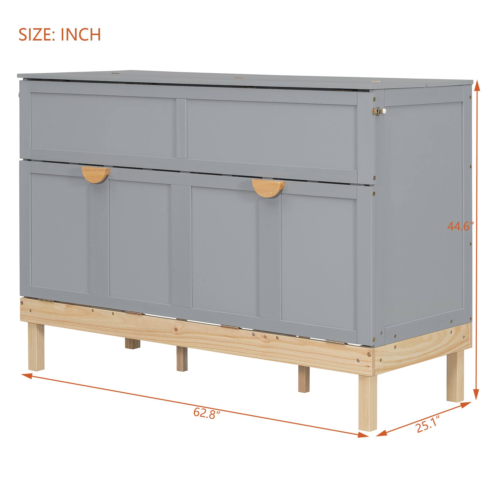 SIZE: INCH  
44.6"  
62.8"  
25.1"