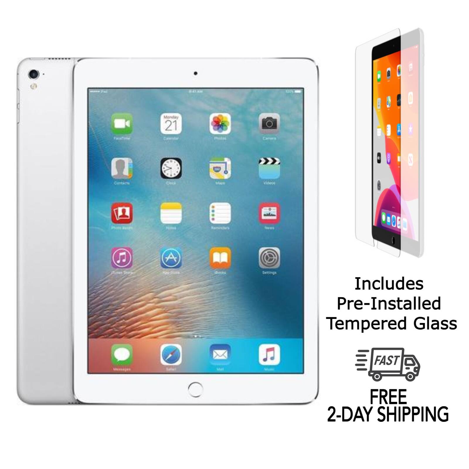 Monday 21  
Choa Lbee Viteoe 1  
Settings Includes Pre-Installed Tempered Glass  
FAST FREE 2-DAY SHIPPING