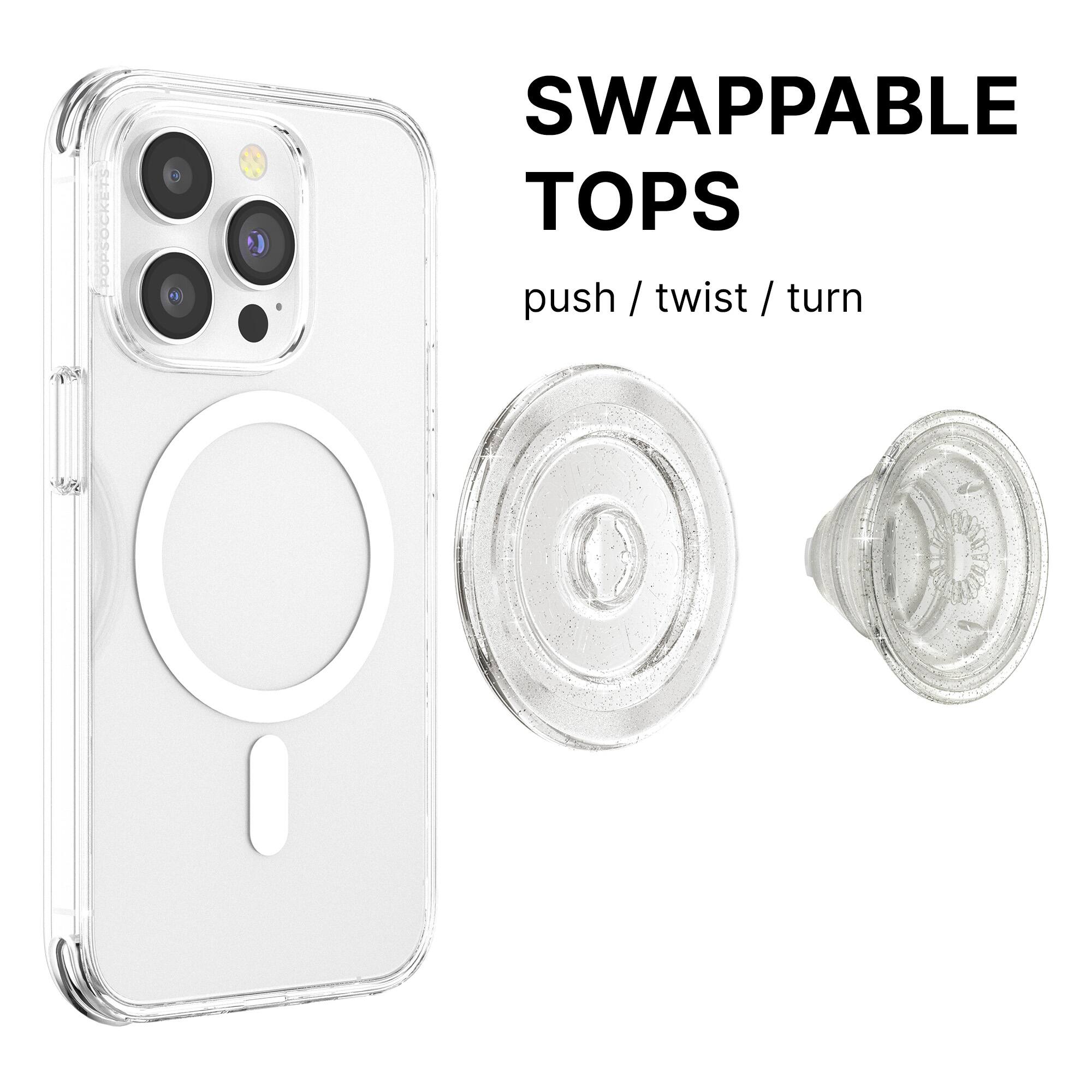 SWAPPABLE TOPS push / twist / turn