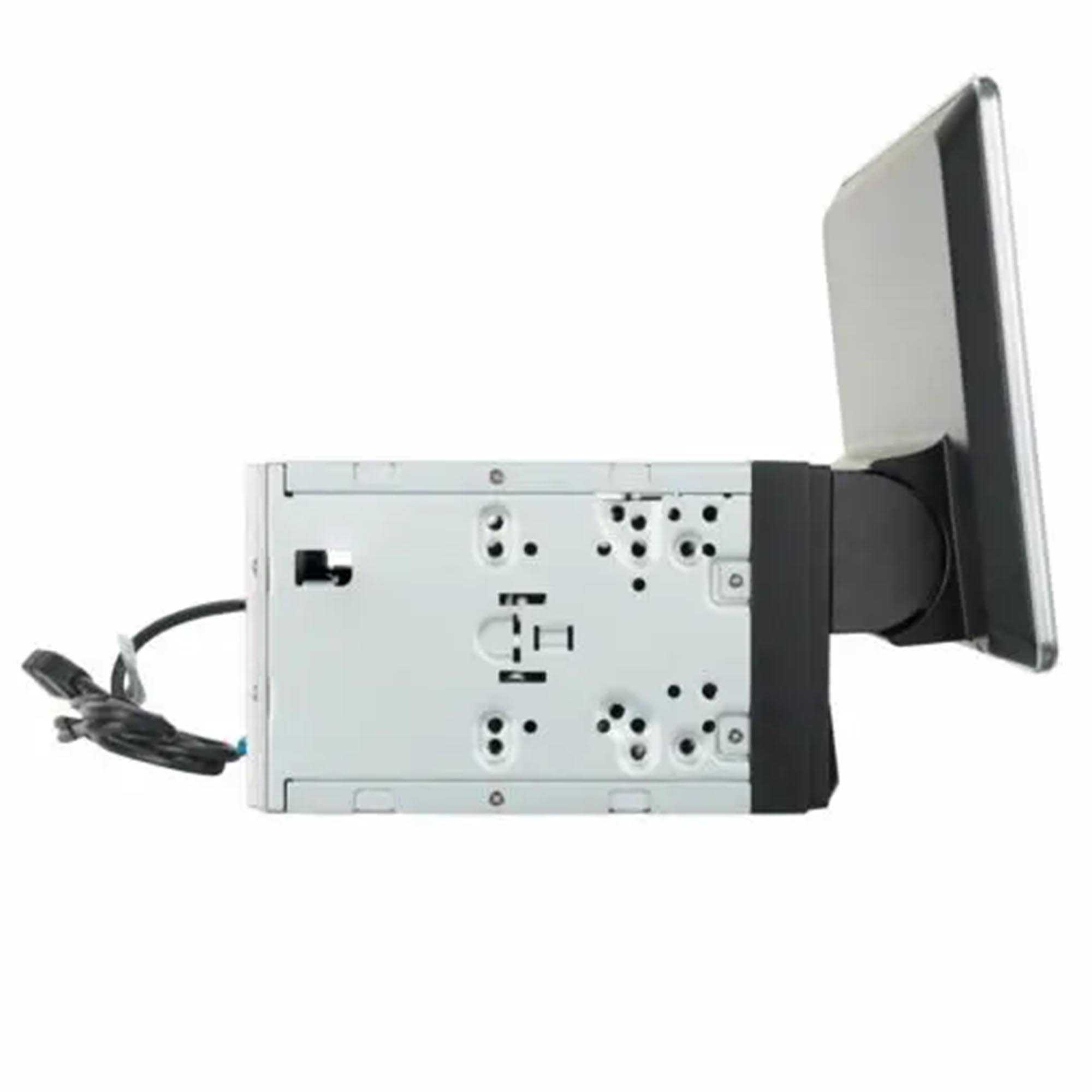 Alt View 3. Jensen - Jensen CAR10TC 10.1" Wireless CPAA Multimedia Receiver with Top Controls - Black/Gray.