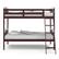 Alt View 12. Storkcraft - Long Horn Solid Hardwood Twin Bunk Bed - Espresso.