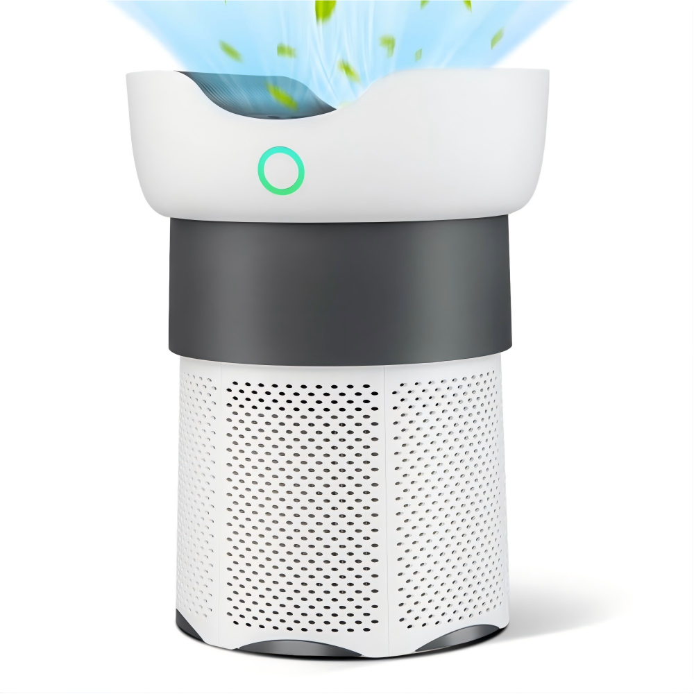 SKONYON - Air Purifier for Home and Office up to 1300 Sq Ft - White