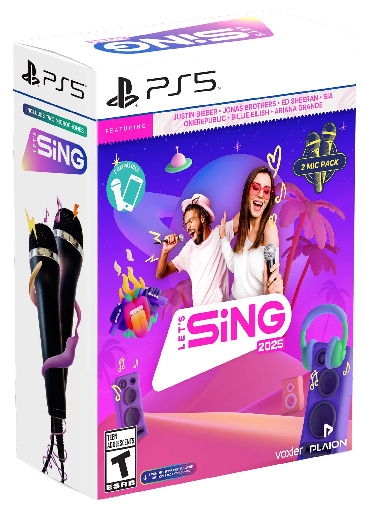 Let's Sing 2025 - PlayStation 5 - Front_Zoom