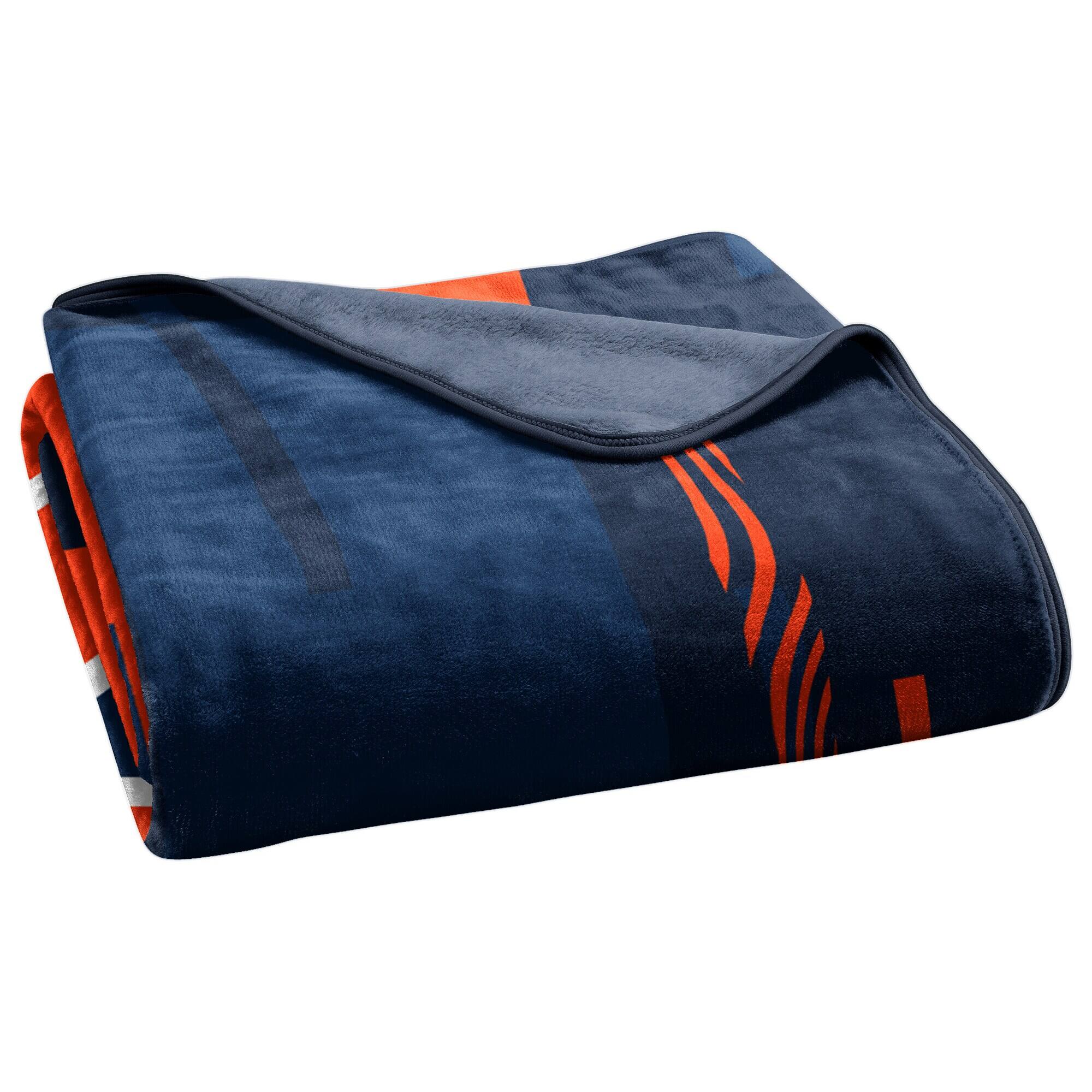 Alt View 3. Northwest - Auburn Tigers 50" x 60" Digitize Raschel Throw Blanket - Blue.