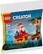 LEGO CREATOR 6+ 30670 Santa's Sleigh Ride D 0 D 73 pcs/pzs Building Toy. This toy is a construction set that comes with 73 pieces. It is designed for children aged 3 years and above. However, it is important to note that the toy contains small parts, which may pose a choking hazard. Therefore, it is recommended that children under the age of 3 do not play with this toy.