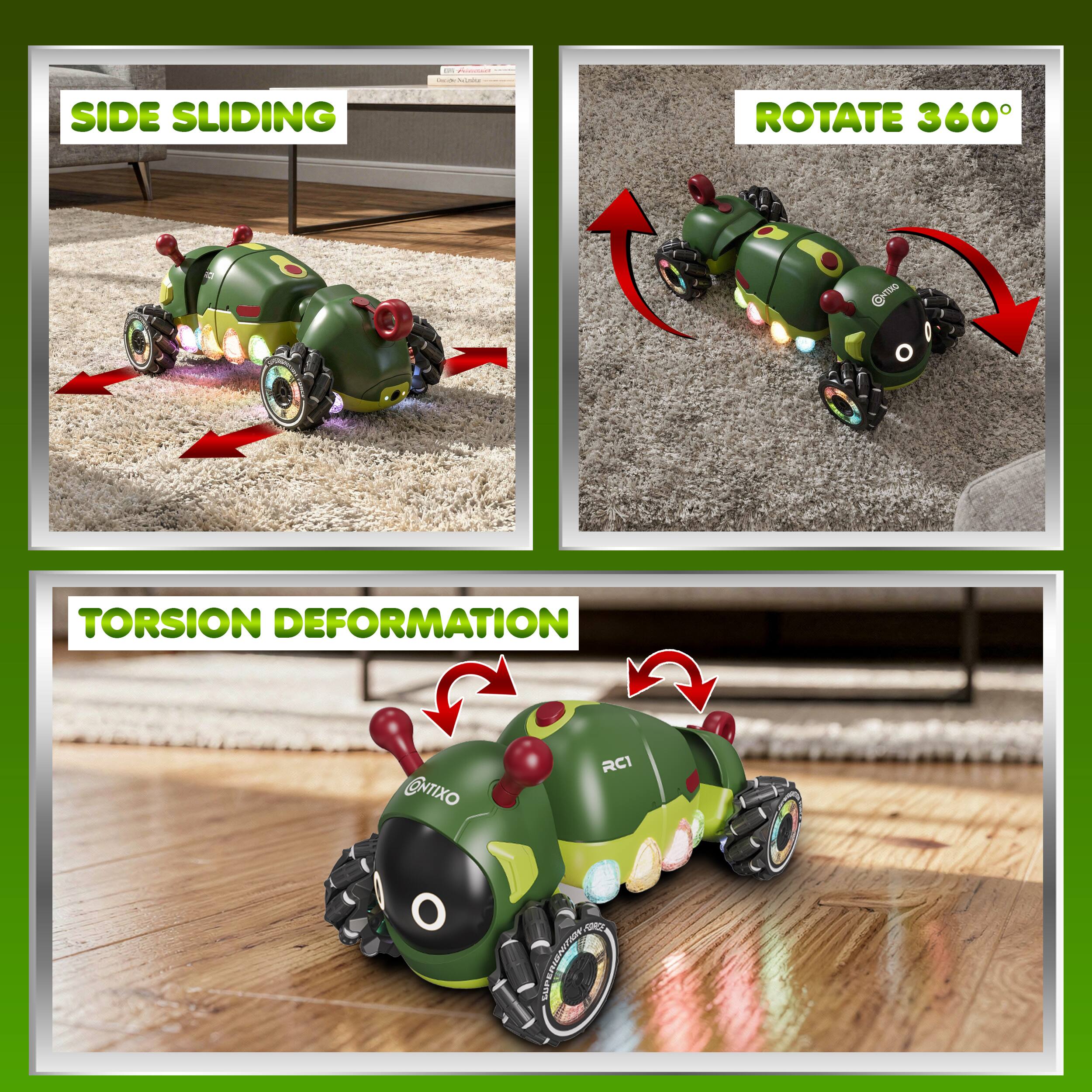 - SIDE SLIDING
- ROTATE 360°
- TORSION DEFORMATION