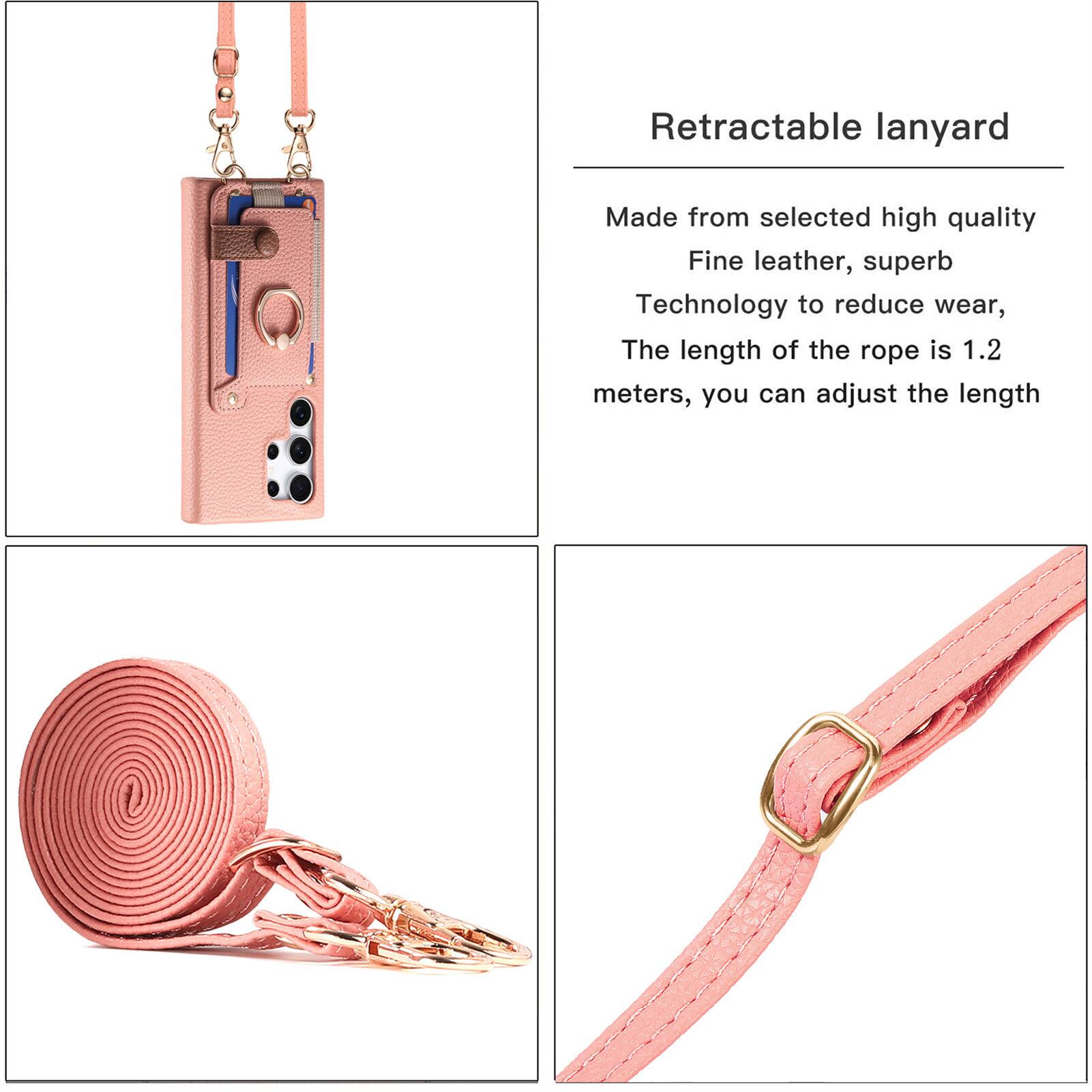 Retractable lanyard

Made from selected high quality Fine leather, superb Technology to reduce wear, The length of the rope is 1.2 meters, you can adjust the length