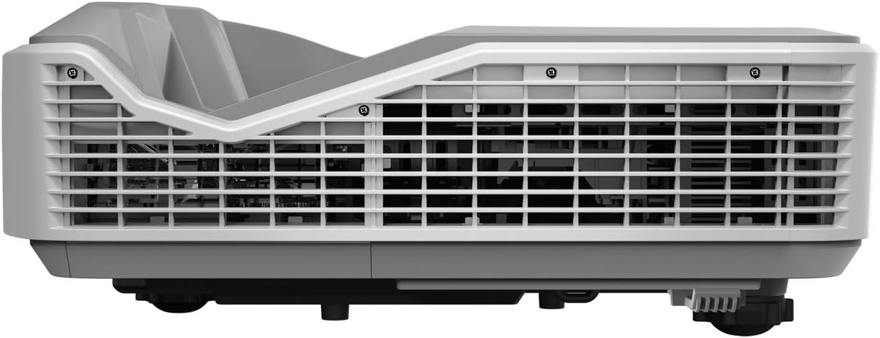 Left. Optoma - Optoma ZH500UST Ultra-Short-Throw 1080p Laser Multimedia Projector - White.