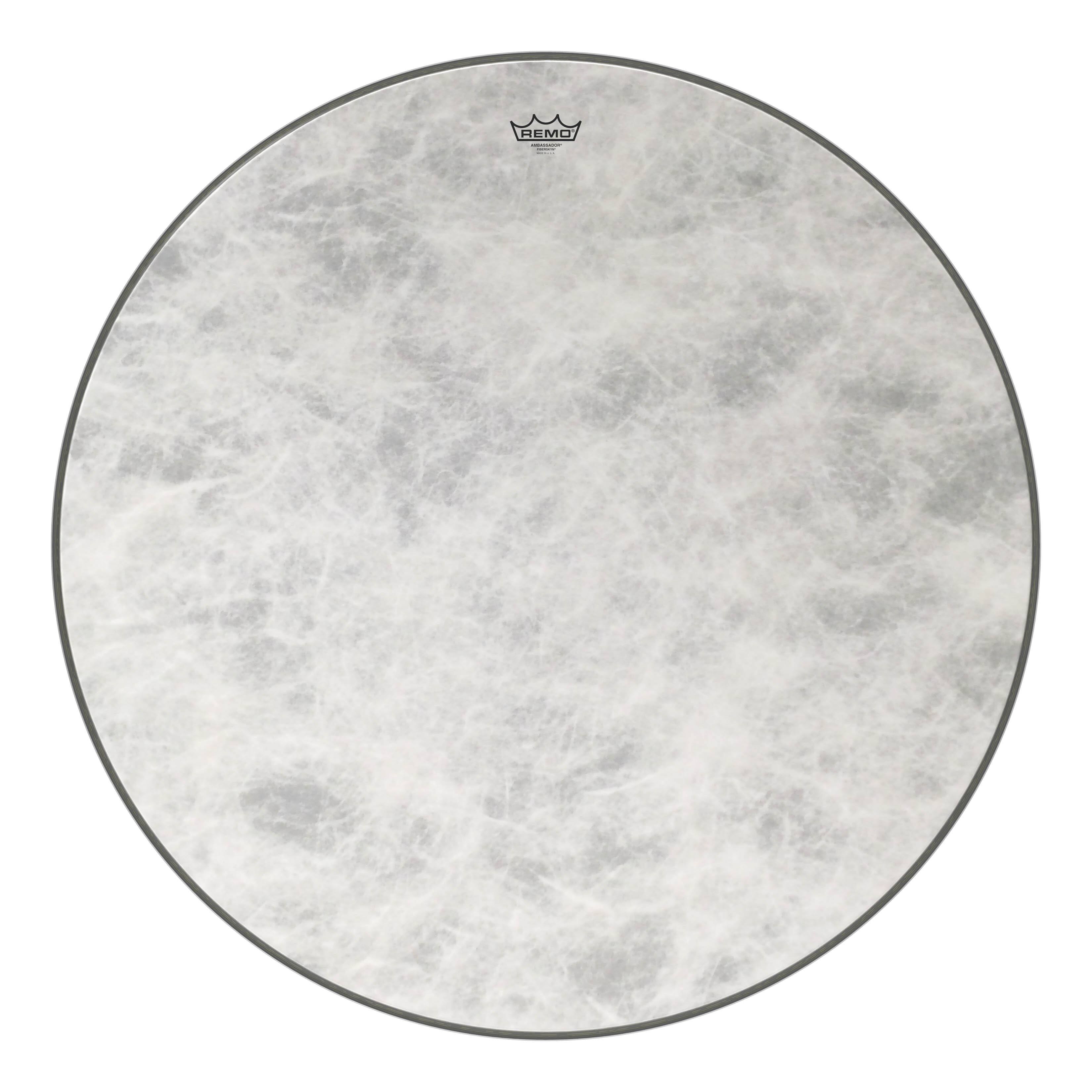 Front. Remo - Ambassador Fiberskyn Series Drumhead.