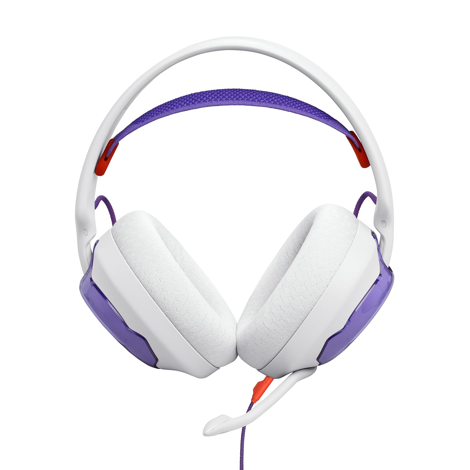 Alt View 1. JBL - JBL Quantum 250 Wired Gaming Headset - White.