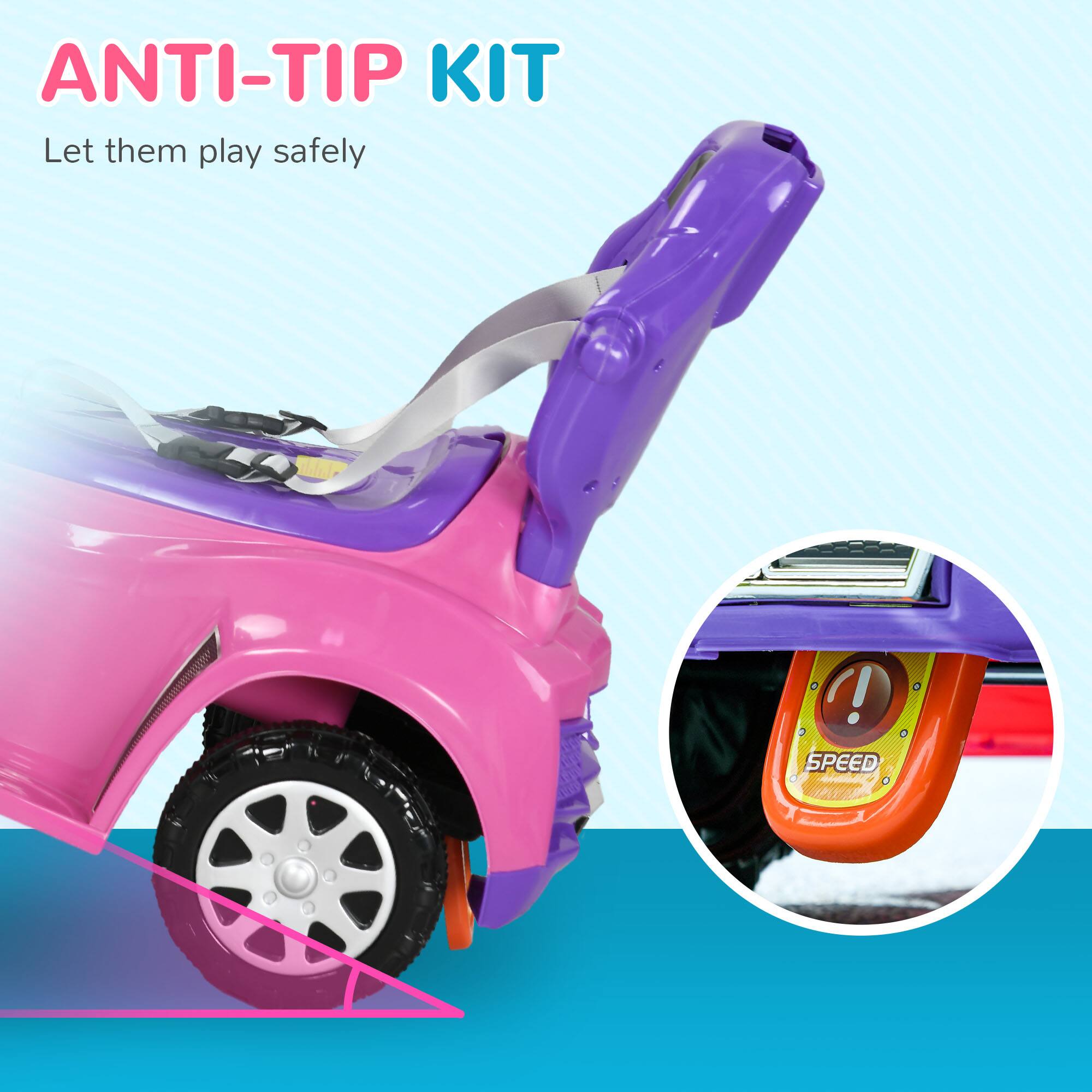 ANTI-TIP KIT  
Let them play safely