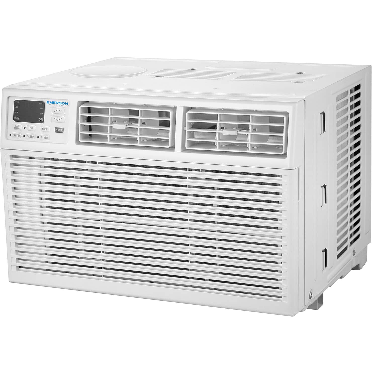 Angle. Emerson Quiet Kool - 550 Sq. Ft. 12000 BTU Window Air Conditioner - White.