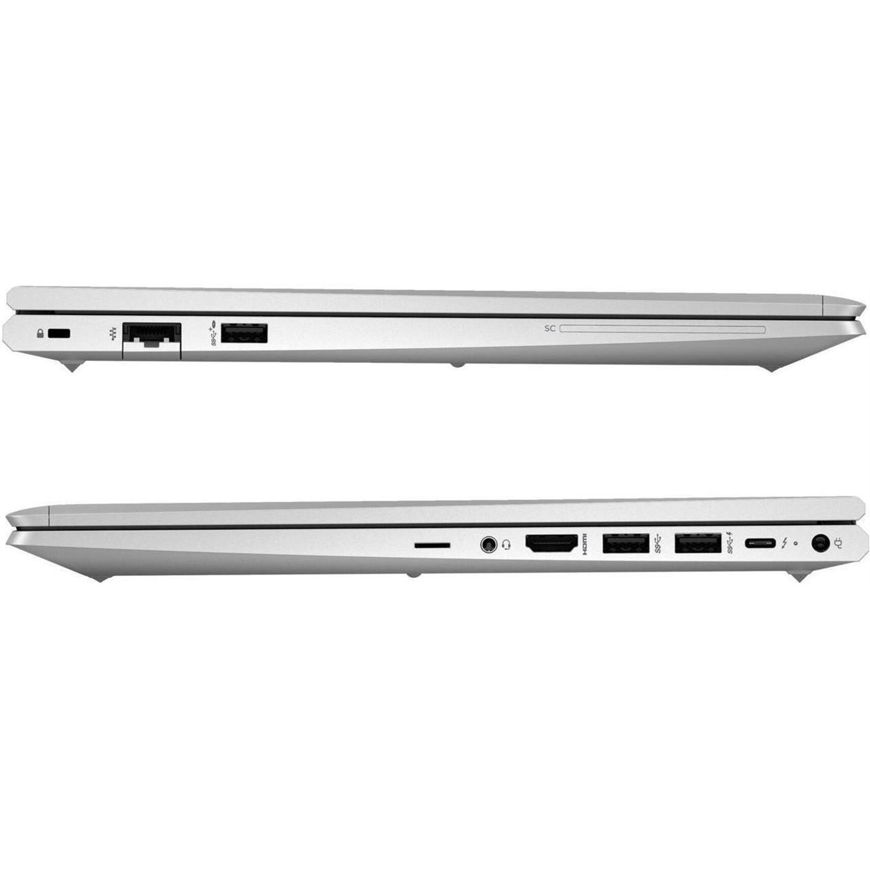 Left. HP - Elitebook 650 G9 15.6" 16GB 512GB SSD Core™ i7-1265U 1.8GHz WIN11P - Silver.