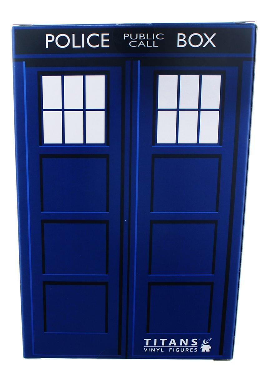 PUBLIC POLICE CALL BOX TITANS VINYL FIGURES
