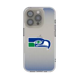 Keyscaper - NFL - Seattle Seahawks Linen Logo iPhone Clear Case - 16e - Multicolor