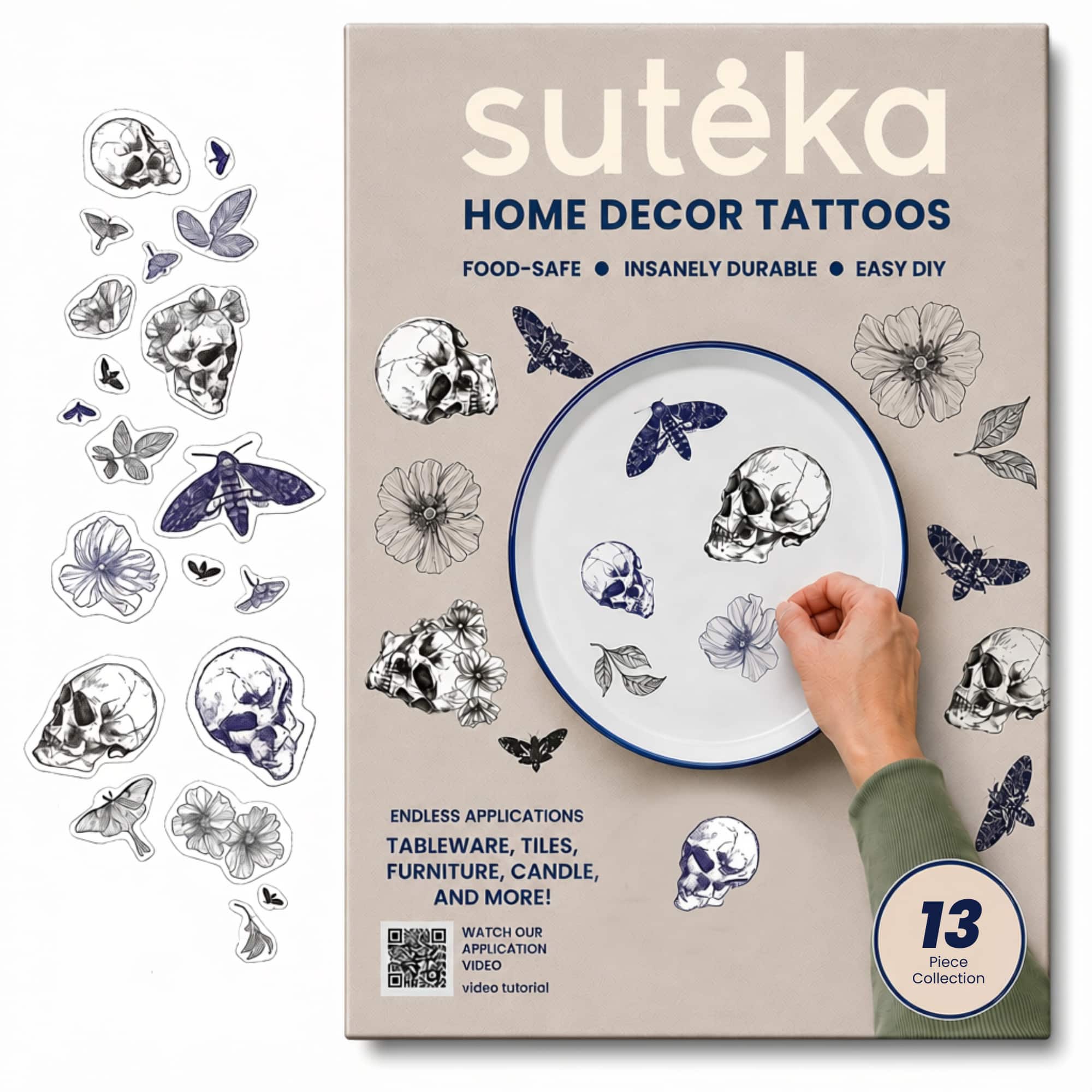 Suteka - Home Decor Decal - Gothic Ink price history on PriceWatchPro