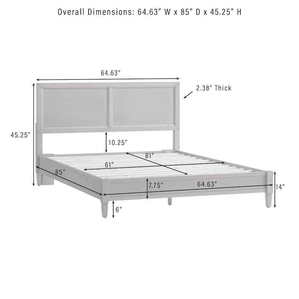 Overall Dimensions: 64.63" W x 85" D x 45.25" H  
2.38" Thick  
45.25"  
10.25"  
85"  
61"  
81"  
16"  
6"  
7.75"  
64.63"  
14"