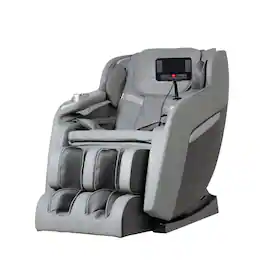 Titan - Regal Zero Gravity Massage Chair with Heated Rollers - Gray