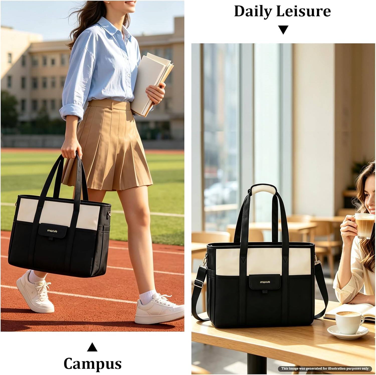 Daily Leisure  
manso  
marro  
Campus  
This image was generated for illustration purposes only