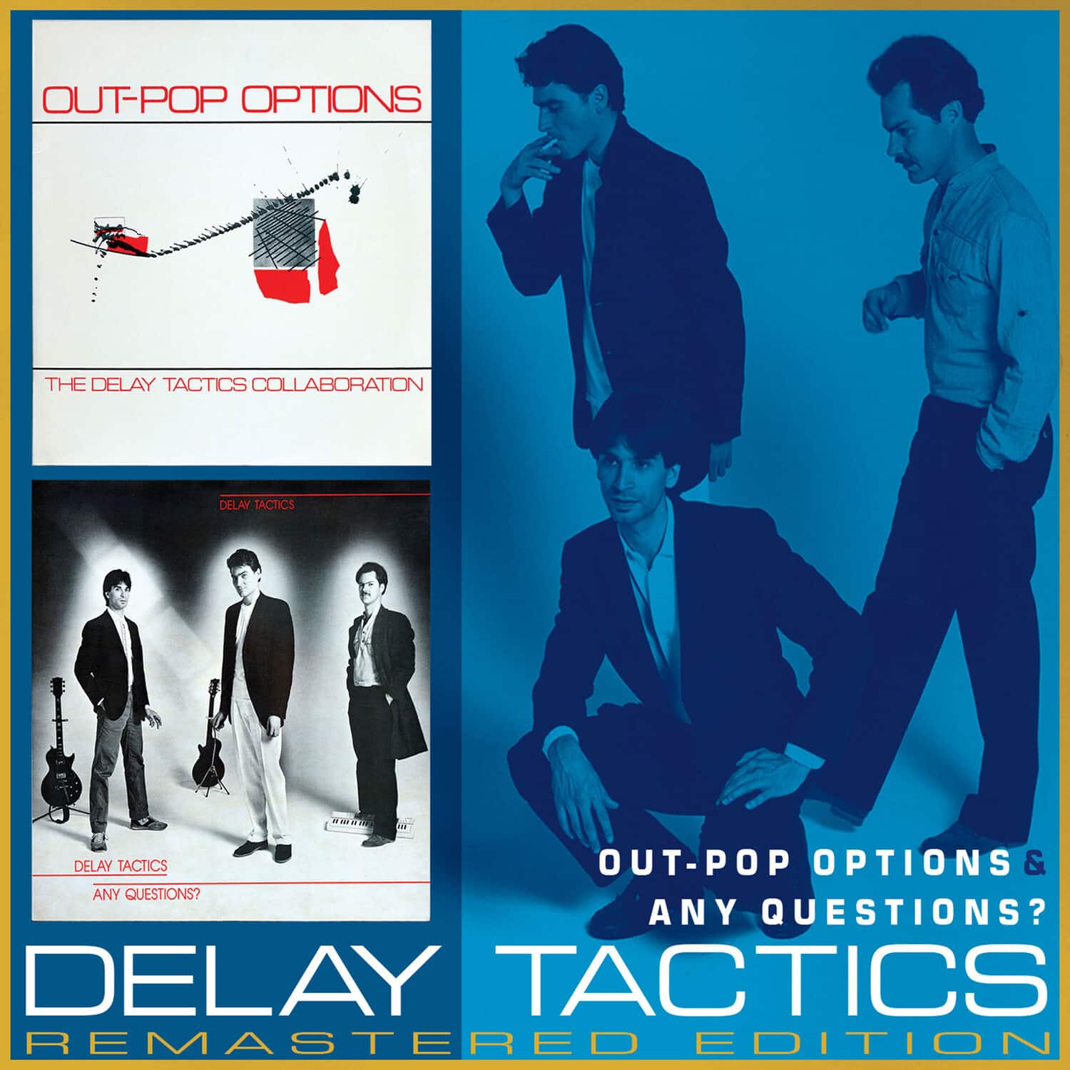 Delay Tactics - Out-pop Options And Any Questions  - COMPACT DISCS