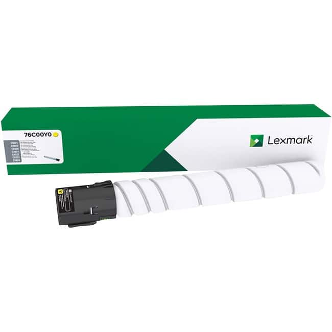 Lexmark - Original High Yield Laser Toner Cartridge - 1 Each - Laser - High Yield - 1 Each - Yellow