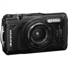 SYSTEM OM SYSTEM LENS 4x 1:2.0-4.9 WIDE OPTICAL ZOOM 4.5 18.0mm WATERPROOF 4K TG-7 & F2.0 SHOCKPROOF