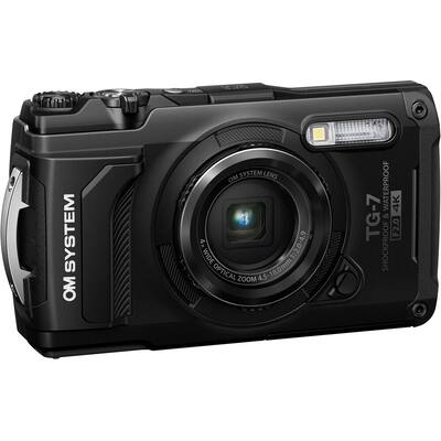 OM System Tough TG 7 Digital Camera (Black) V110030BU000 7PC OM System Tough TG 7 Digital Camera (Black) V110030BU000 7PC