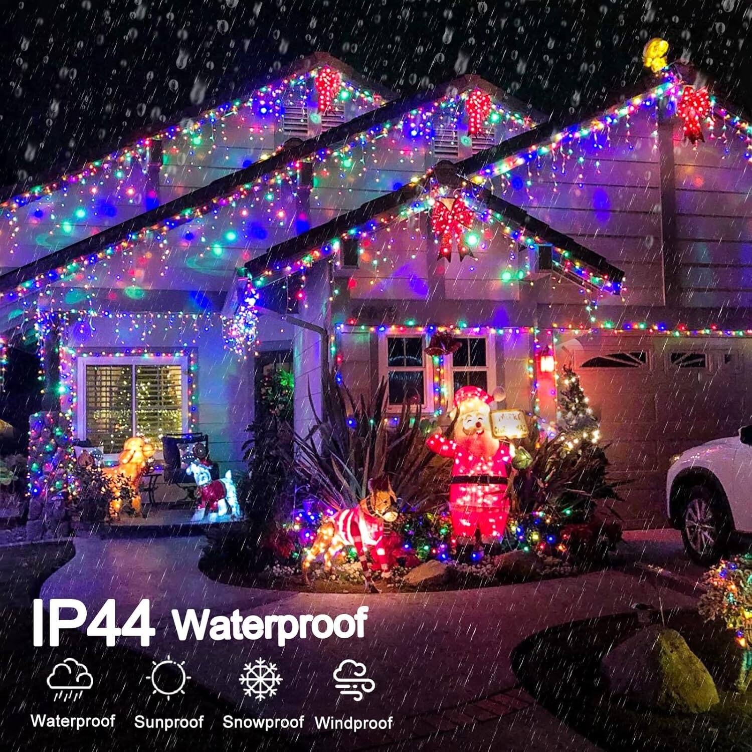IP44 Waterproof  
Waterproof  
Sunproof  
Snowproof  
Windproof
