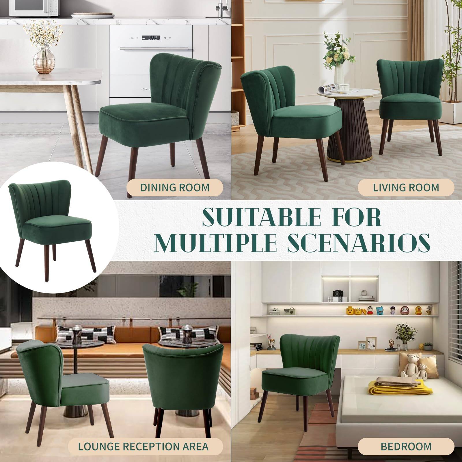 SUITABLE FOR MULTIPLE SCENARIOS

DINING ROOM

LIVING ROOM

LOUNGE RECEPTION AREA

BEDROOM