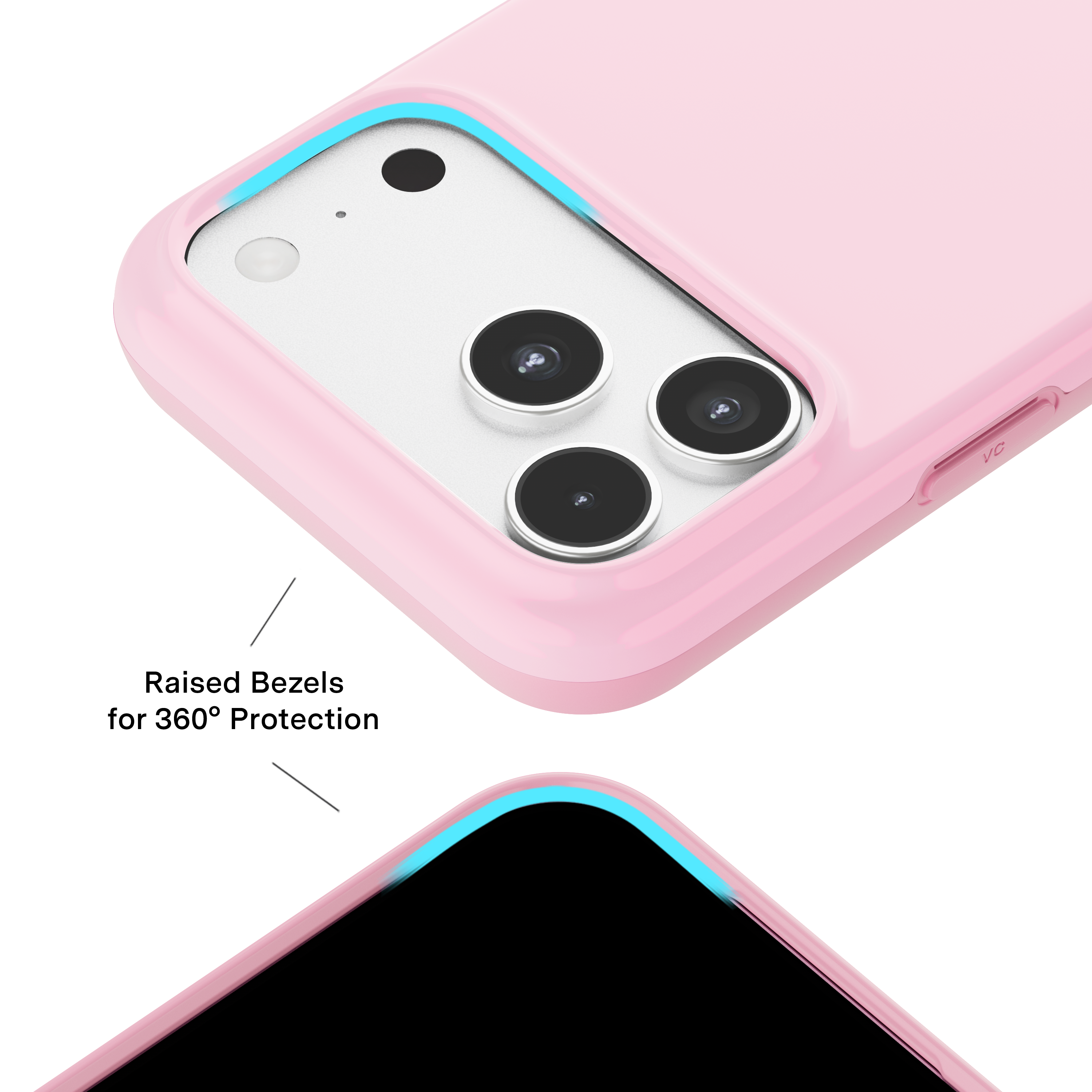 Alt View 2. VELVET CAVIAR - Magsafe Case for Apple iPhone 18 Pro Max / iPhone 17 Pro Max - Strawberry Milk.