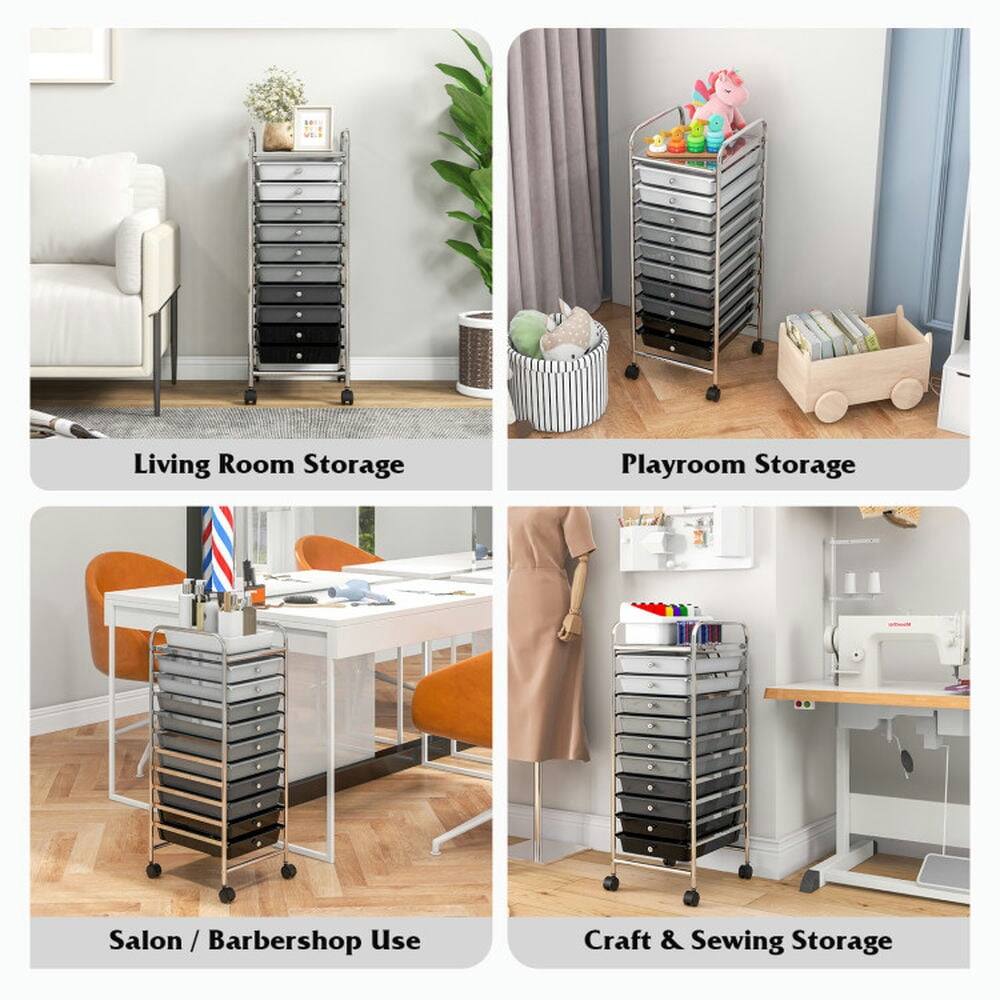 Living Room Storage  
Playroom Storage  
Salon / Barbershop Use  
Craft & Sewing Storage