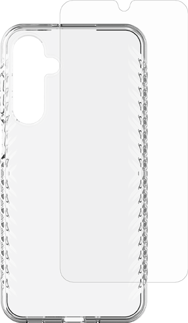 Body Glove - Grasp Case + DuraGlass Screen Protector Bundle - Samsung Galaxy A16 5G - Clear