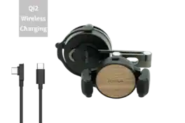 JOWUA - 6D Tesla Compatible Invisible Foldaway Car Mount (Qi2 Universal Roller Mount) for Tesla S/3/X/Y
