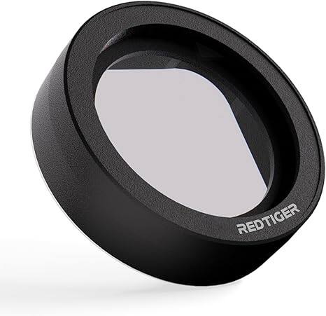 REDTIGER - Circular Polarizing Lens, CPL for Dash cam, Lens Protection for F7NP-EX/RTF7NTL/RTF7NPTL-128G/RTF7NTTL-128G/RTF7N-E - Black
