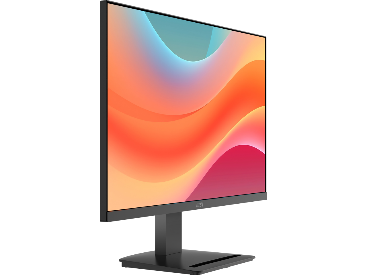 Alt View 2. MSI - MSI 27 inch QHD 2K 1440P 75Hz IPS Adaptive Sync 1ms Computer Monitor with phone accessory stand PRO MP273Q E7 - Black.