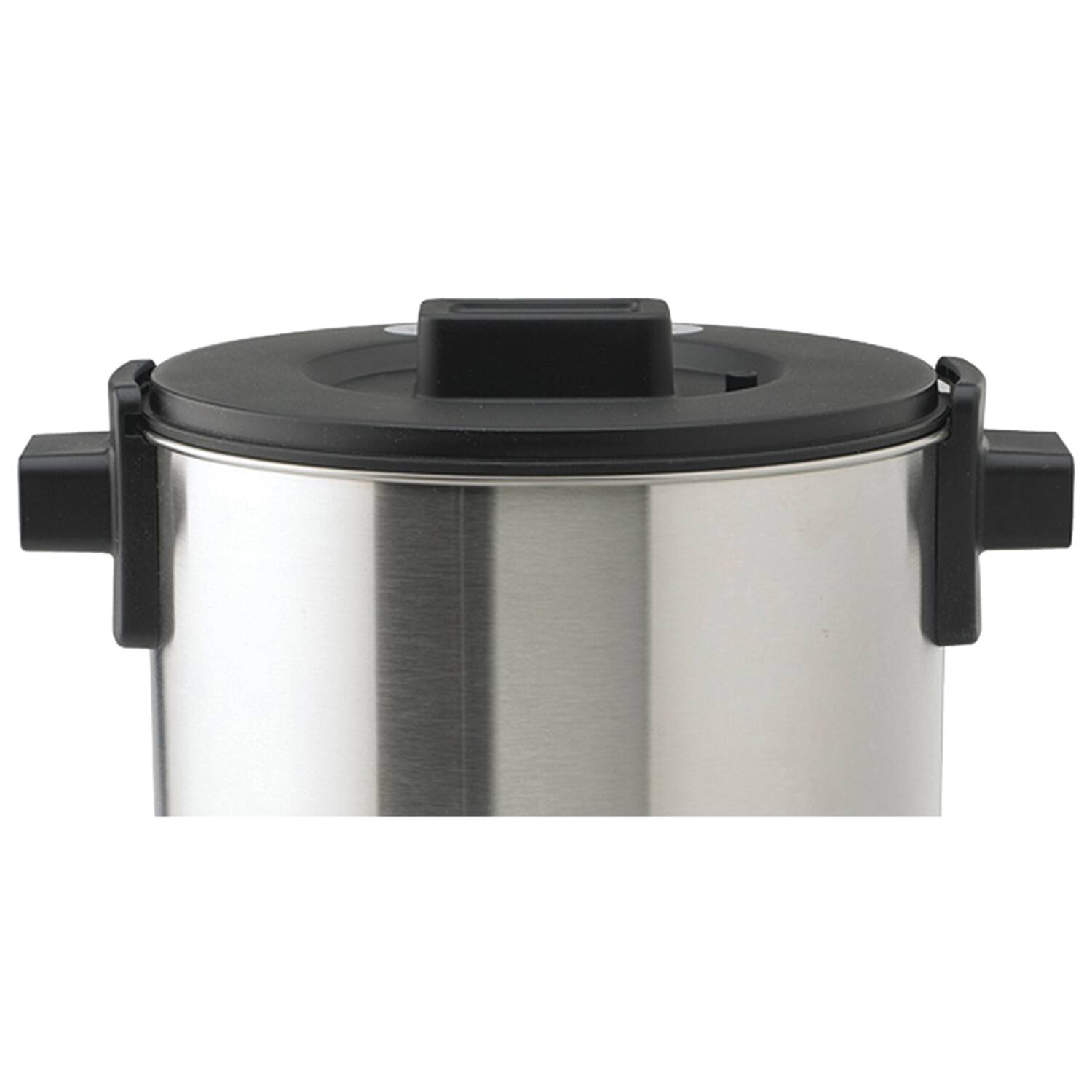 Left. Nesco - 25-Cup Stainless Steel Coffee Urn - Matte Stainless Steel.