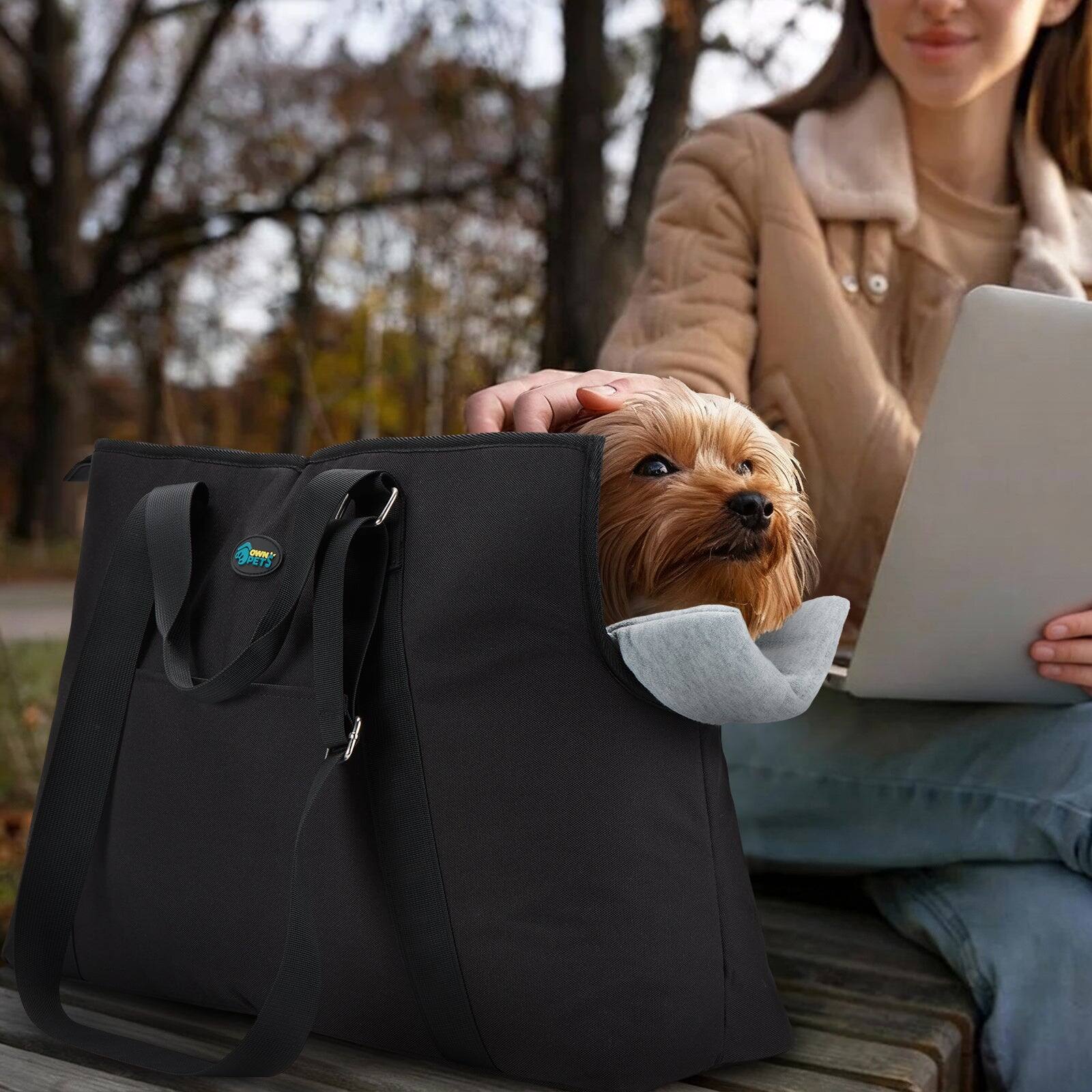 Alt View 10. Ownpets - Large Pet Carrier Backpack with Warm Padding.