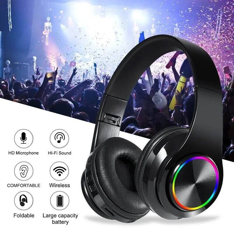 HD Microphone  
Hi-Fi Sound  
COMFORTABLE  
Wireless  
Foldable  
Large capacity battery