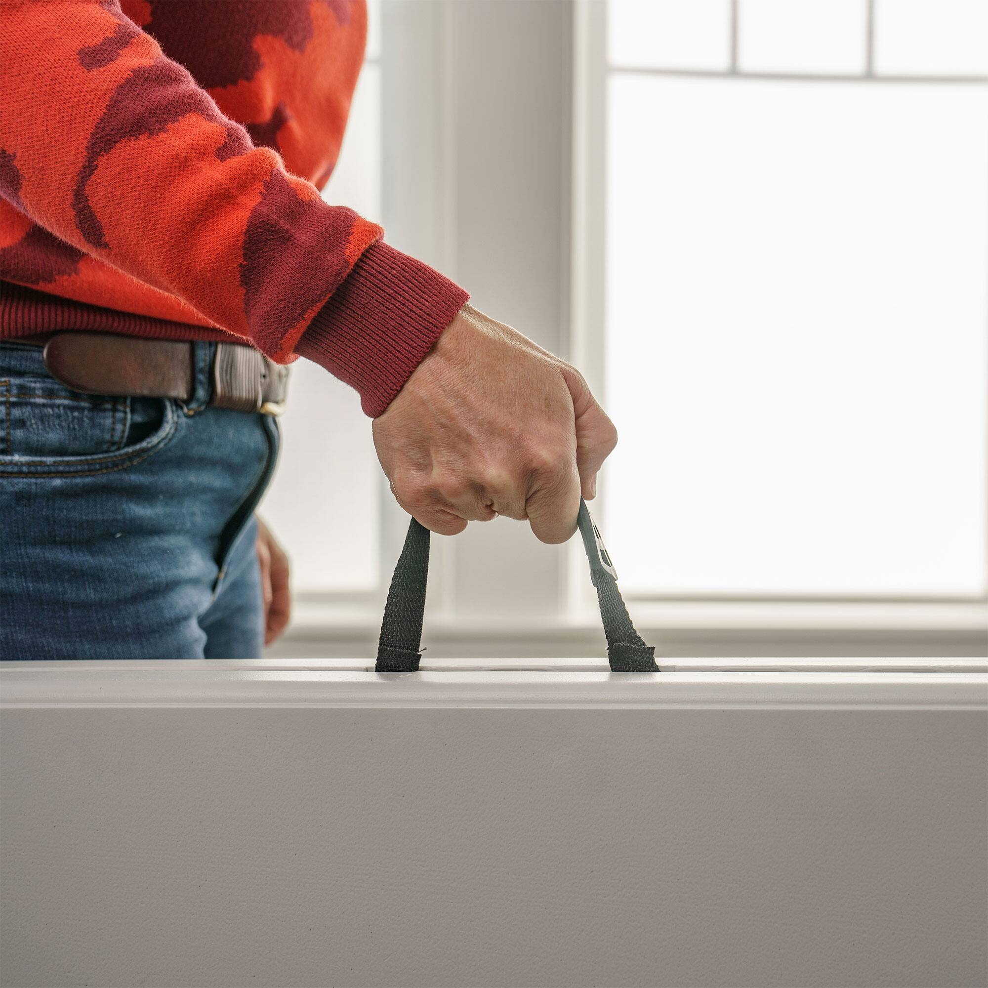 Alt View 4. Peakform - Peakform Compact Fold In Half Banquet Table for Indoor Outdoor Use, 6 Ft, White - White.