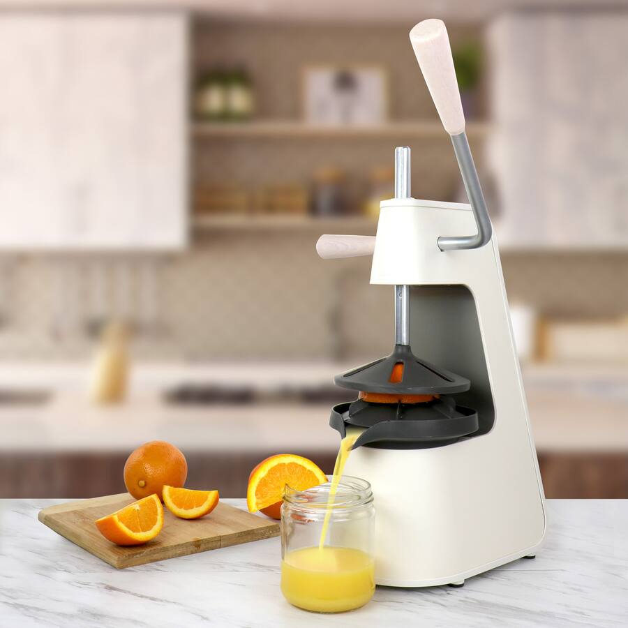 Chef'n Table Top Manual Citrus Press White 310114972M Best Buy